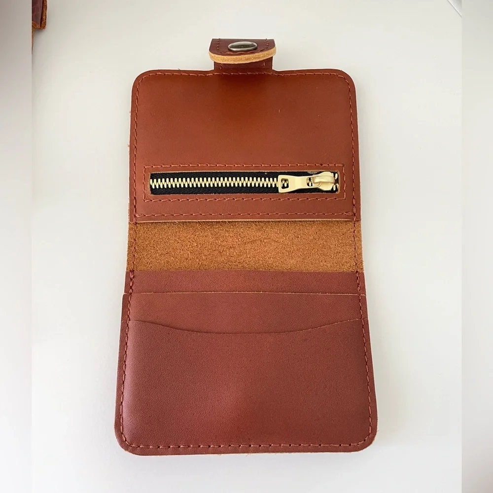Portland Leather Goods Crossbody Bag With Wallet - Picture 12 of 16